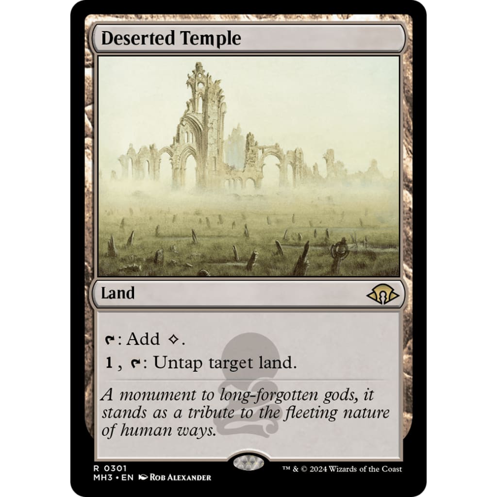 Deserted Temple (MH3-301) Foil - Single