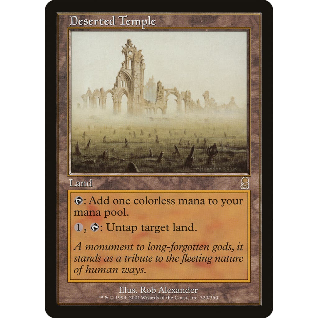 Deserted Temple (ODY-320) Foil - Single