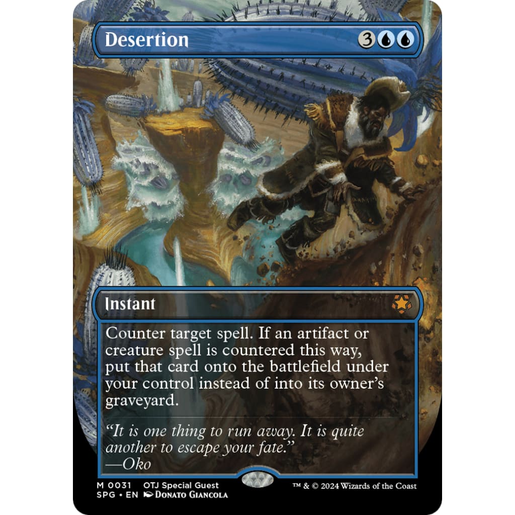 Desertion (SPG-031) (Borderless) Foil - Single