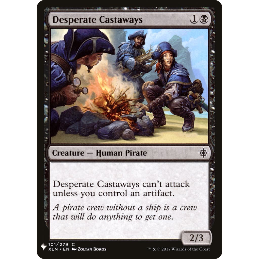 Desperate Castaways (PLST-XLN-101) - Single