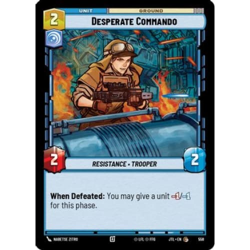 Desperate Commando (Foil) (558) Foil - Single
