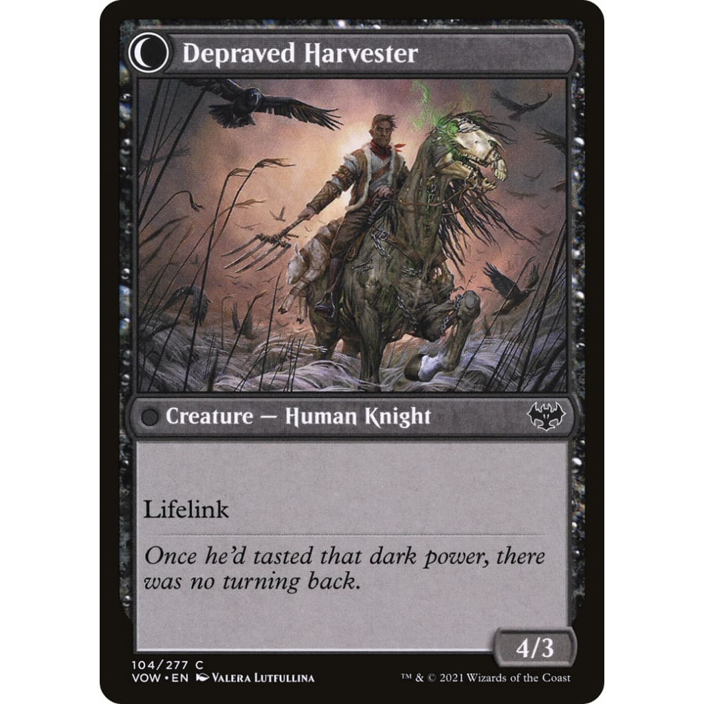 Desperate Farmer // Depraved Harvester (VOW-104): (Double