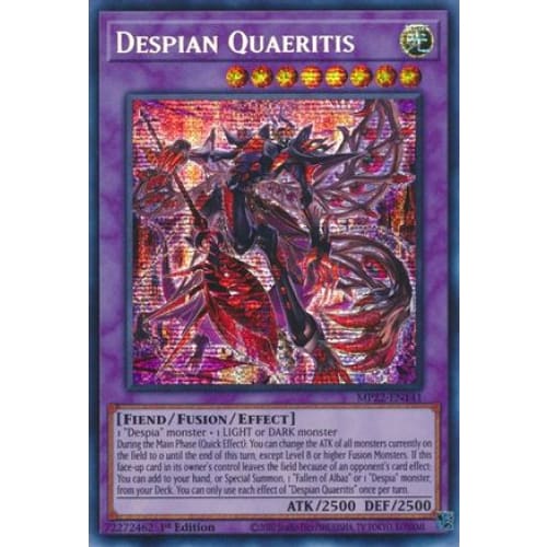 Despian Quaeritis (MP22-EN141) Prismatic Secret Rare 1st