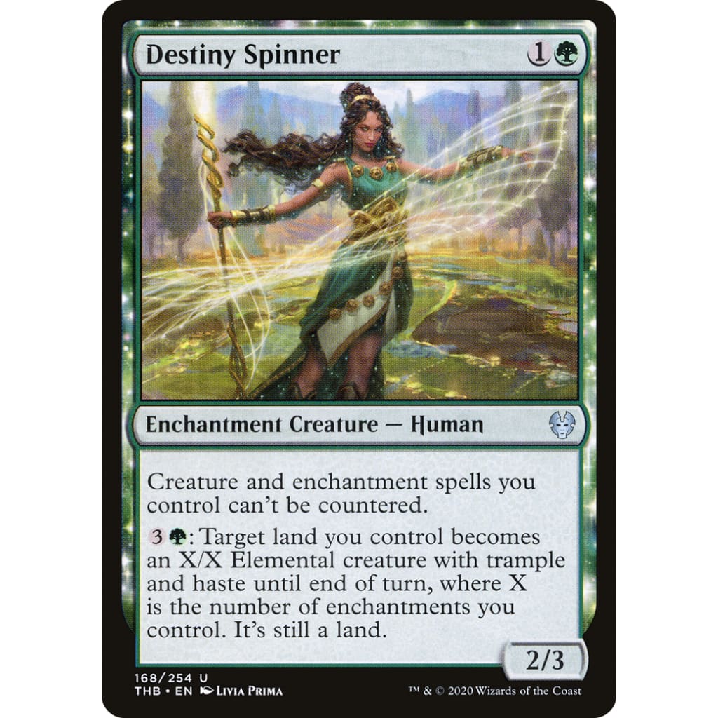 Destiny Spinner (THB-168): (nyxtouched) Foil - Single