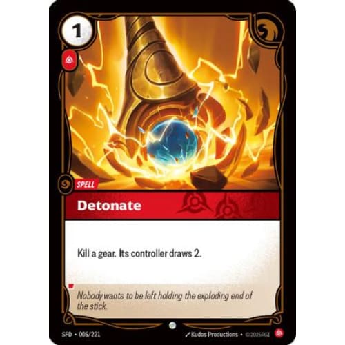 Detonate (005/221) - Spiritforged - Single