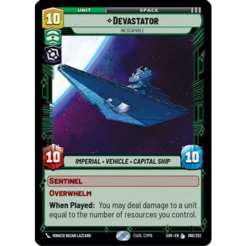 Devastator - Inescapable (090/252) - Spark of Rebellion