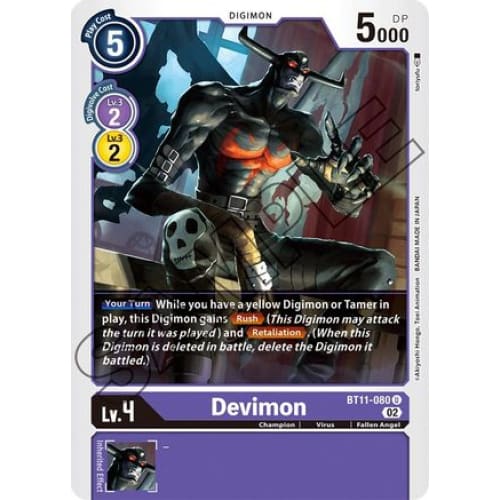 Devimon - BT11-080 - Uncommon - Single