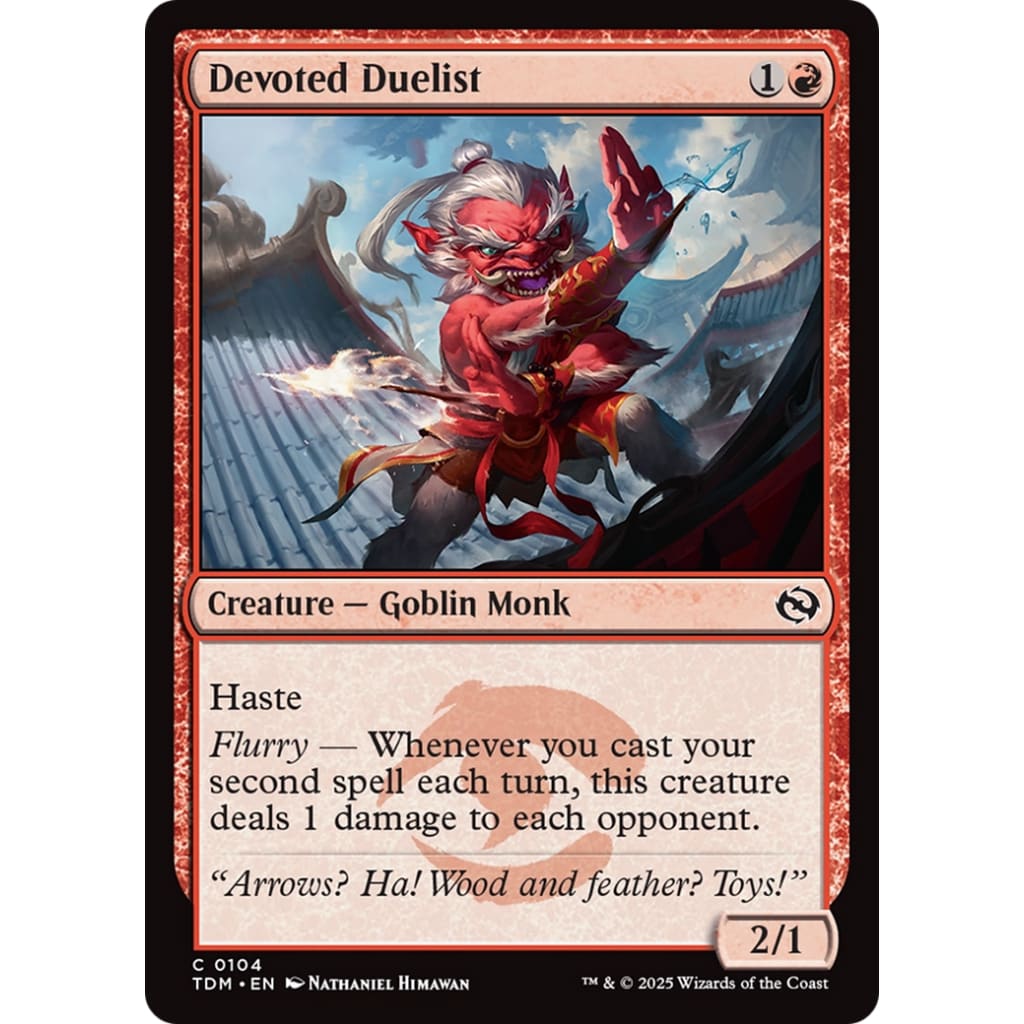 Devoted Duelist (TDM-104) Foil - Single