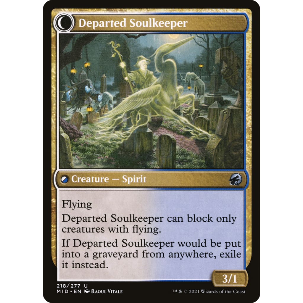 Devoted Grafkeeper // Departed Soulkeeper (MID-218):
