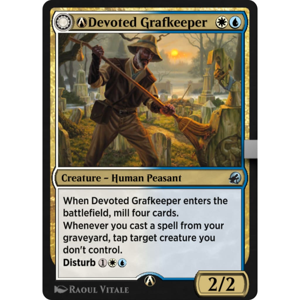 A-Devoted Grafkeeper // A-Departed Soulkeeper (MID-A-218):