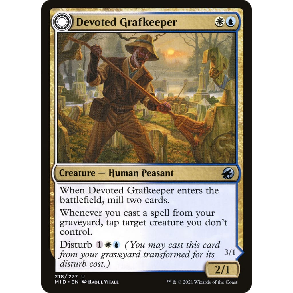 Devoted Grafkeeper // Departed Soulkeeper (MID-218):