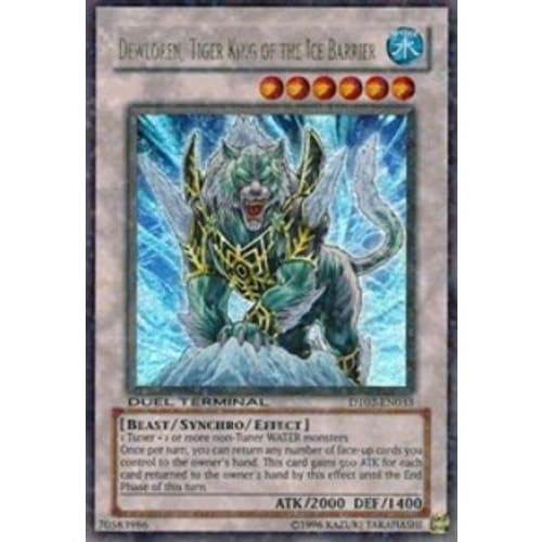 Dewloren Tiger King of the Ice Barrier (DT02-EN033) Ultra