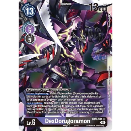 DexDorugoramon - BT9-081 - Super Rare Foil - Single