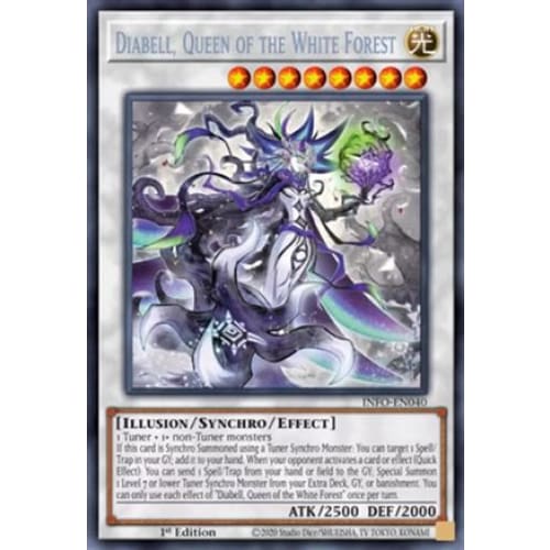 Diabell Queen of the White Forest - INFO-EN040 Secret Rare