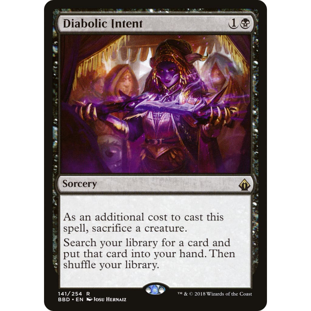 Diabolic Intent (BBD-141) Foil - Single