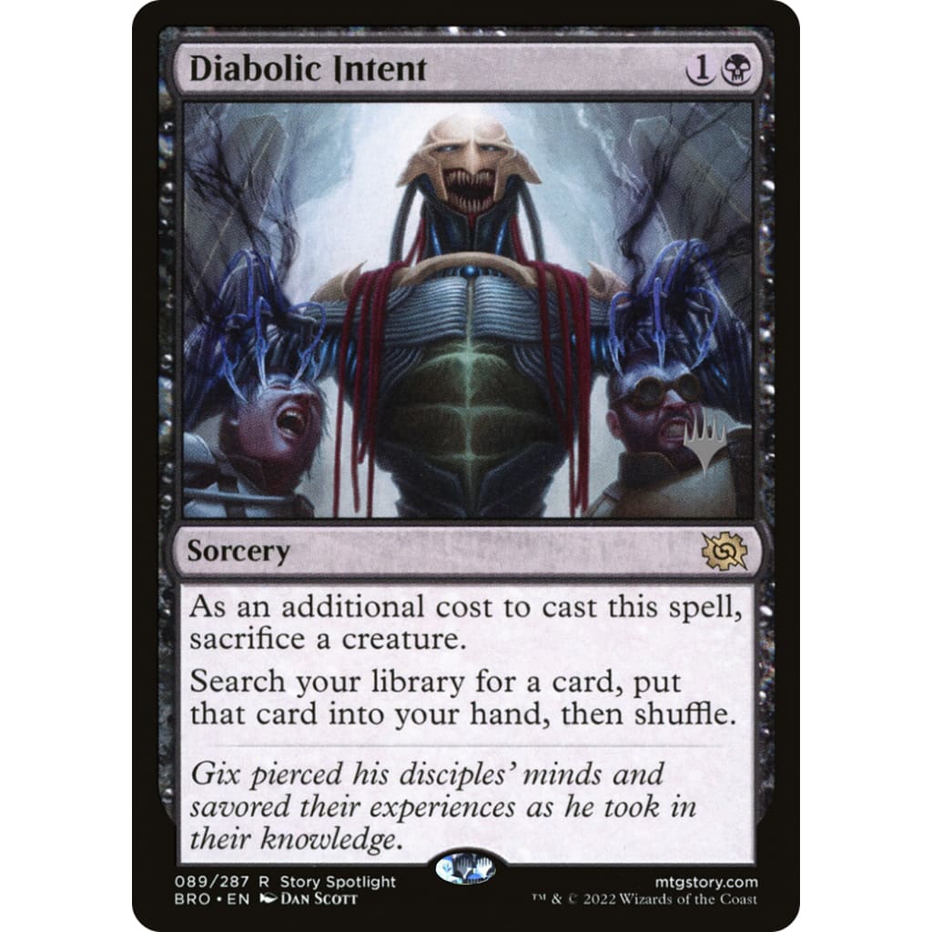 Diabolic Intent (PBRO-89P) - Single