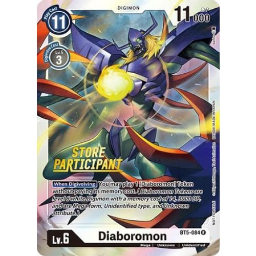 Diaboromon - BT5-084 (Store Participant) (BT5-084 R) Promo