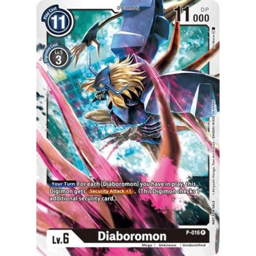 Diaboromon - P-016 (P-016 P) Promo - Single