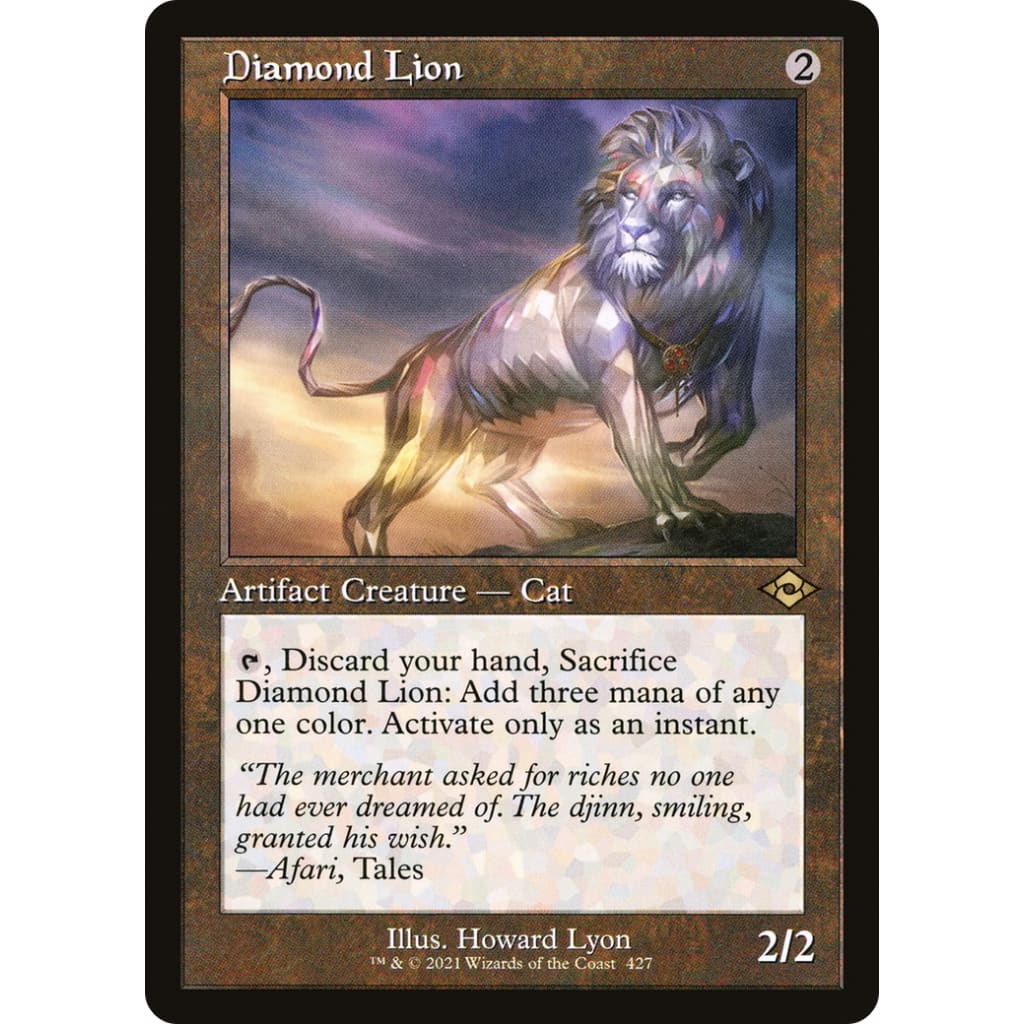 Diamond Lion (MH2-427) Foil - Single