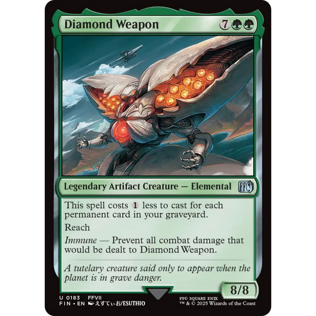 Diamond Weapon (FIN-183) - Single