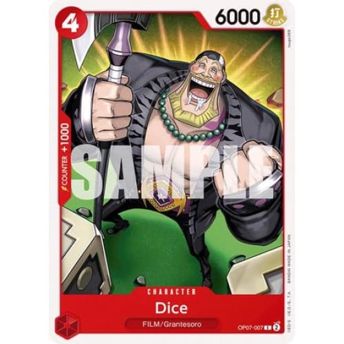 Dice OP07-007 C 500 Years in the Future - Single