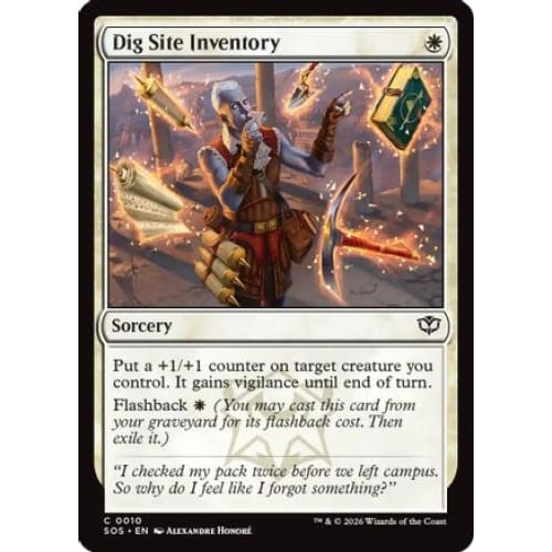 Dig Site Inventory (SOS-010) Foil - Single