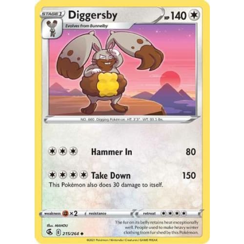 Diggersby (215/264) Uncommon - Single