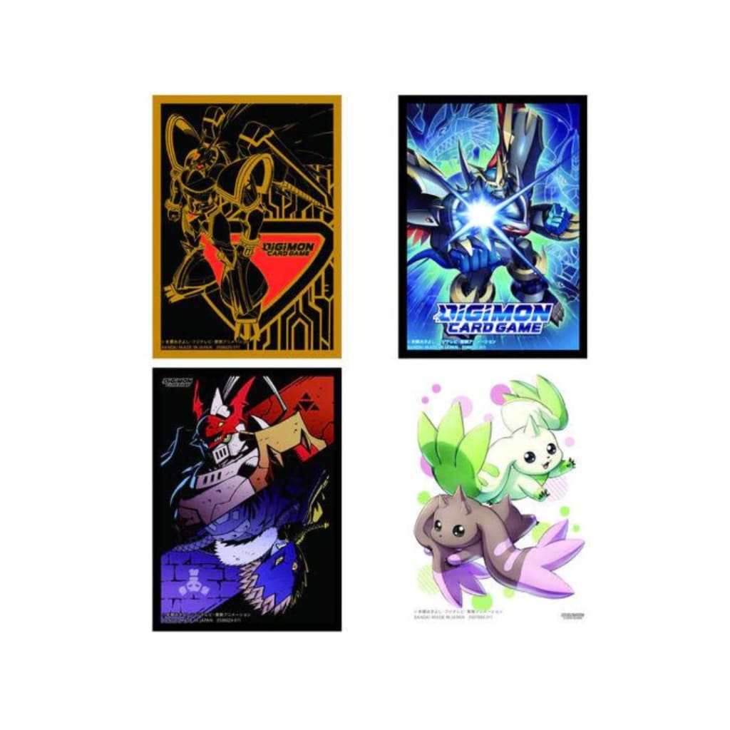 Digimon Card Game - Official Sleeves - Wave 3 - Set of 4
