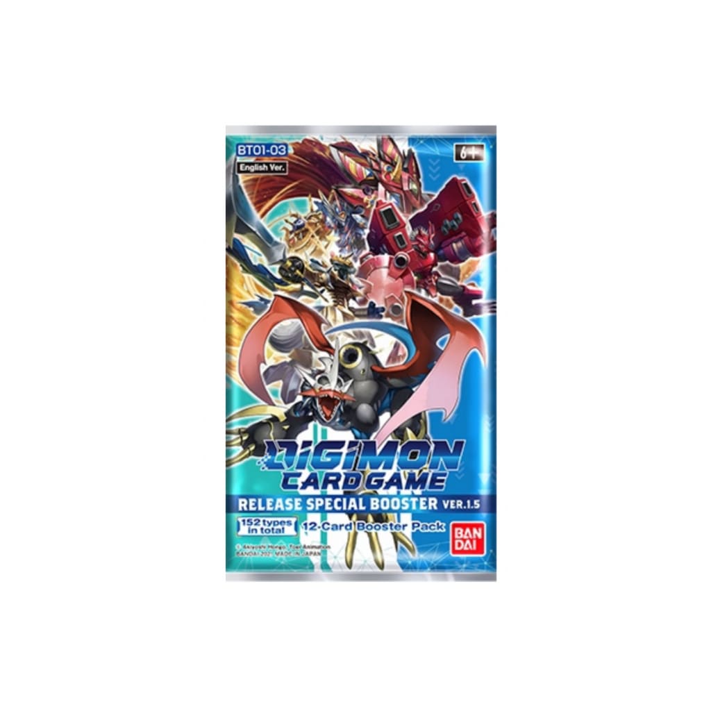 Digimon Card Game - ’Version 1.5’’ Booster Pack