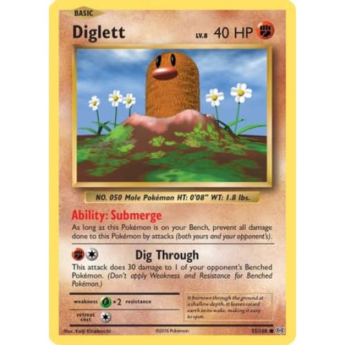 Diglett (55) Common - Single