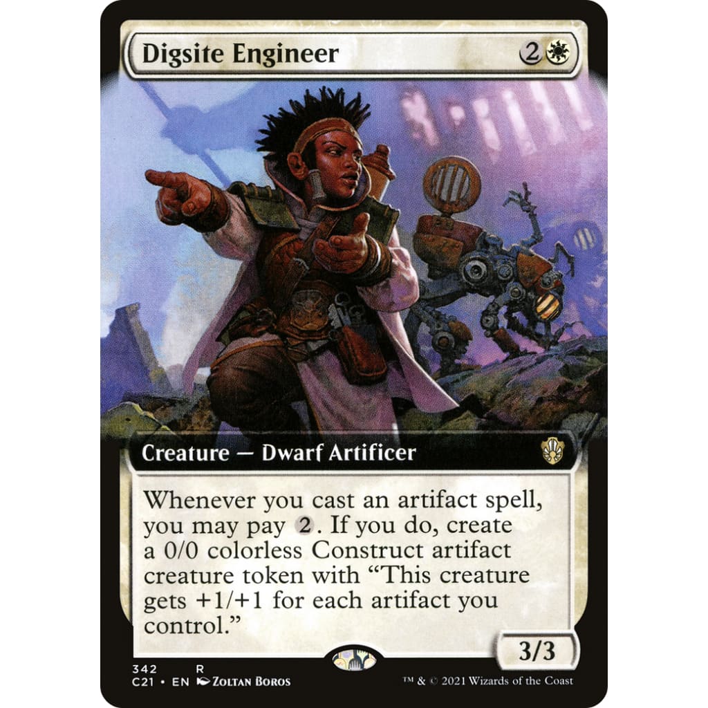Digsite Engineer (C21-342): (Extended Art) - Single