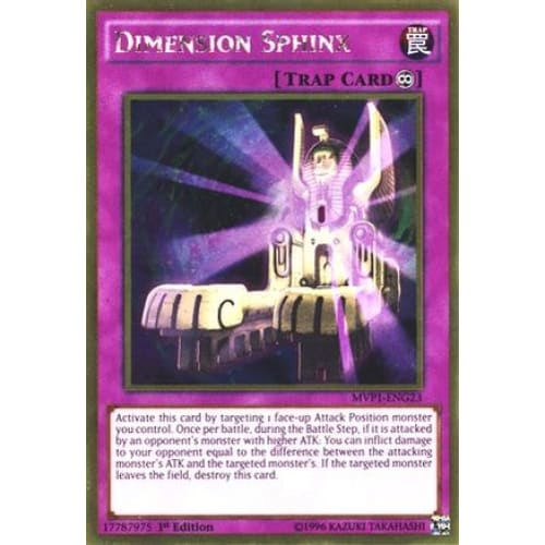 Dimension Sphinx - MVP1-ENG23 Gold Rare Unlimited - Single