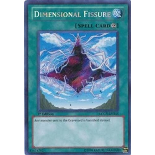 Dimensional Fissure (LCGX-EN215) Secret Rare 1st Edition