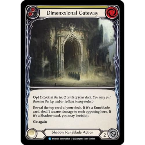 Dimenxxional Gateway (Yellow) (MONARCH) Unlimited Edition