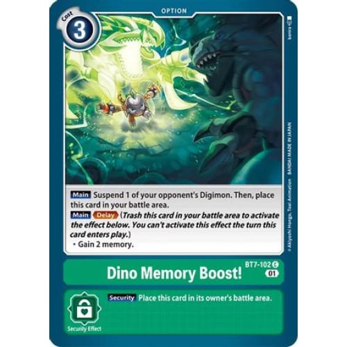 Dino Memory Boost! - BT7-102 - Common - Single