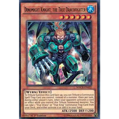 Dinomight Knight the True Dracofighter (MACR-EN022) Ultra