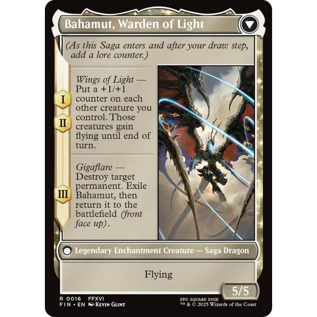 Dion Bahamut’s Dominant // Bahamut Warden of Light