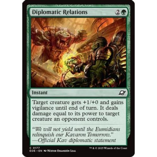 Diplomatic Relations (EOE-177) - Single