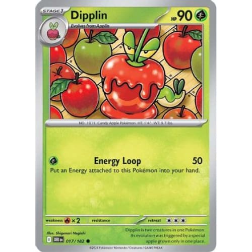 Dipplin (17) Common Reverse Holofoil - Single