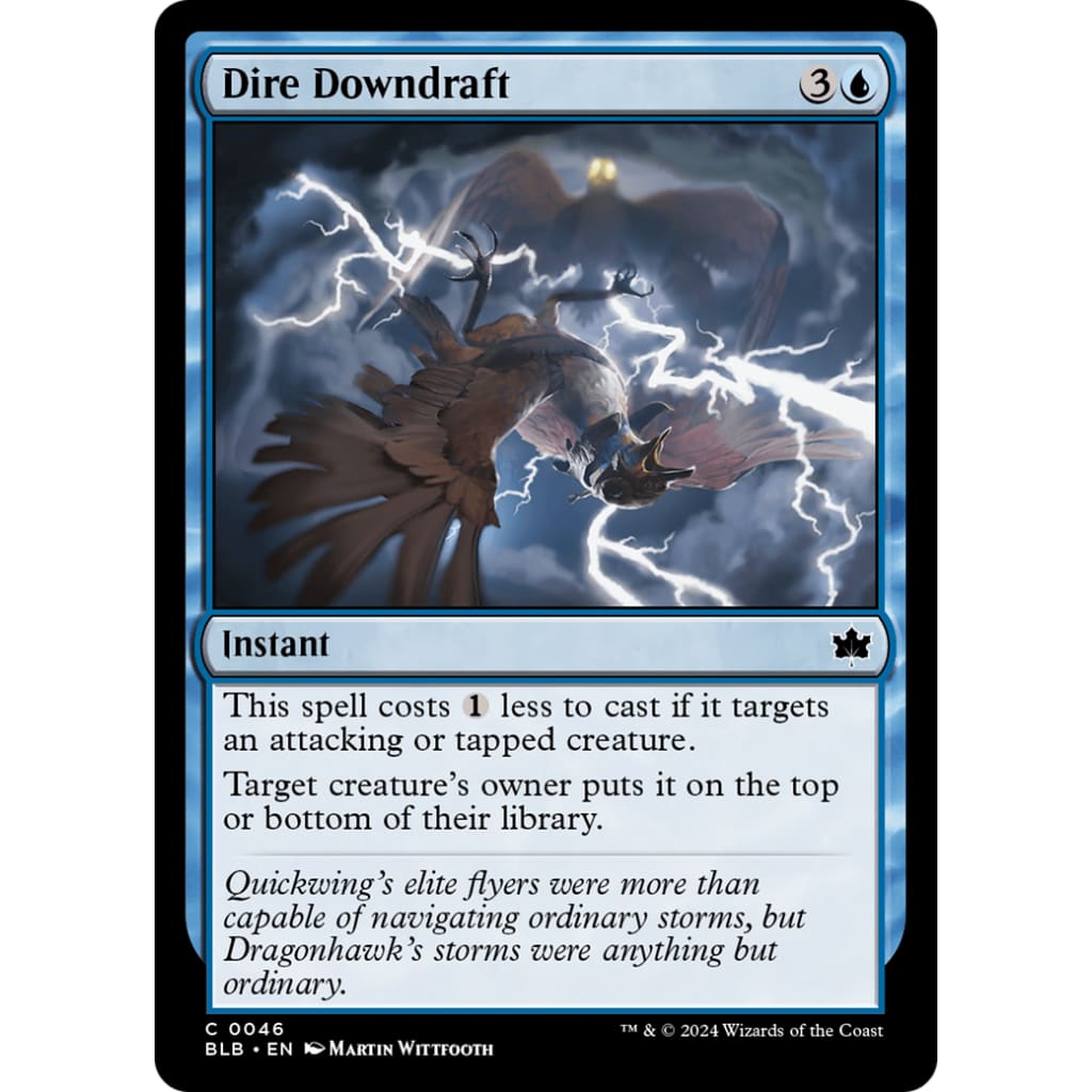 Dire Downdraft (BLB-046) - Single