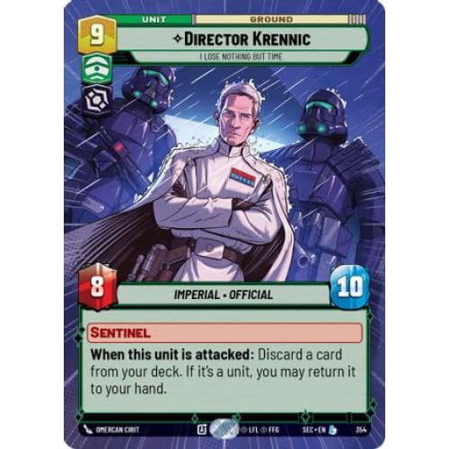 Director Krennic - I Lose Nothing But Time (Hyperspace)