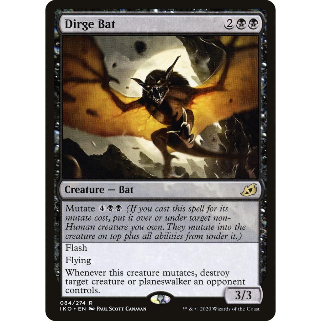 Dirge Bat (IKO-084) Foil - Single