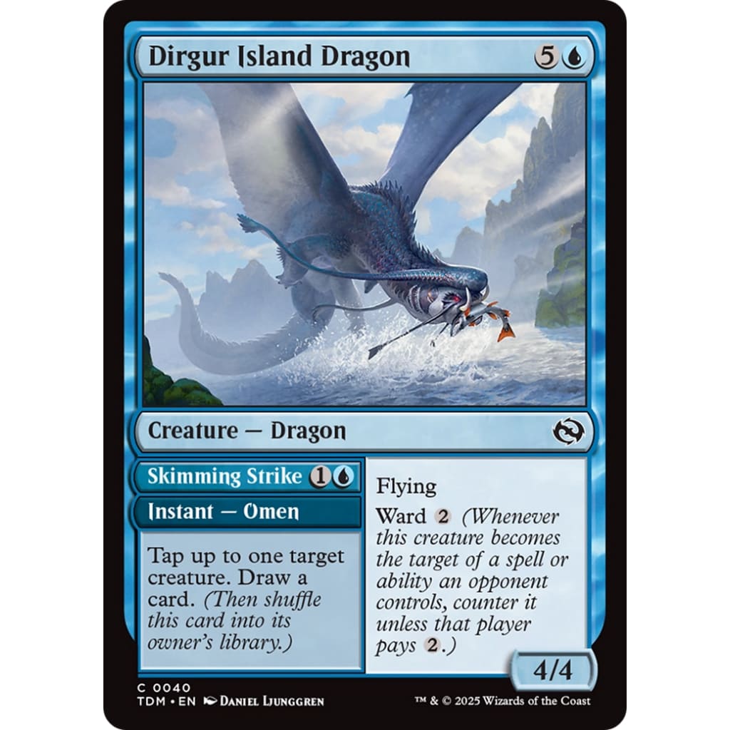 Dirgur Island Dragon // Skimming Strike (TDM-040) - Single