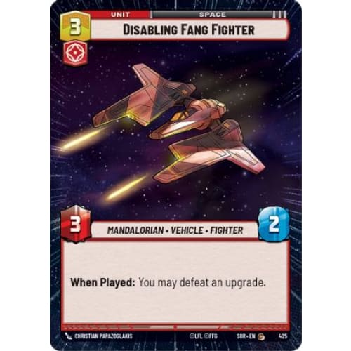 Disabling Fang Fighter (Hyperspace) (425) - Spark