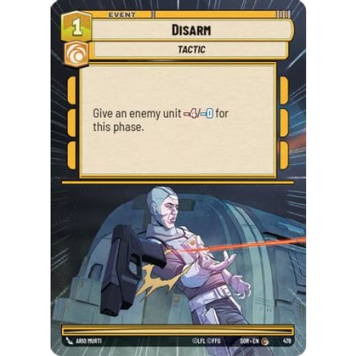 Disarm (Hyperspace) (478) - Spark of Rebellion - Single