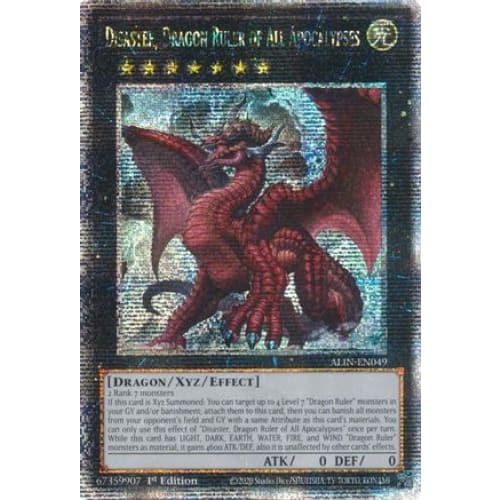 Disaster Dragon Ruler of All Apocalypses (Quarter Century