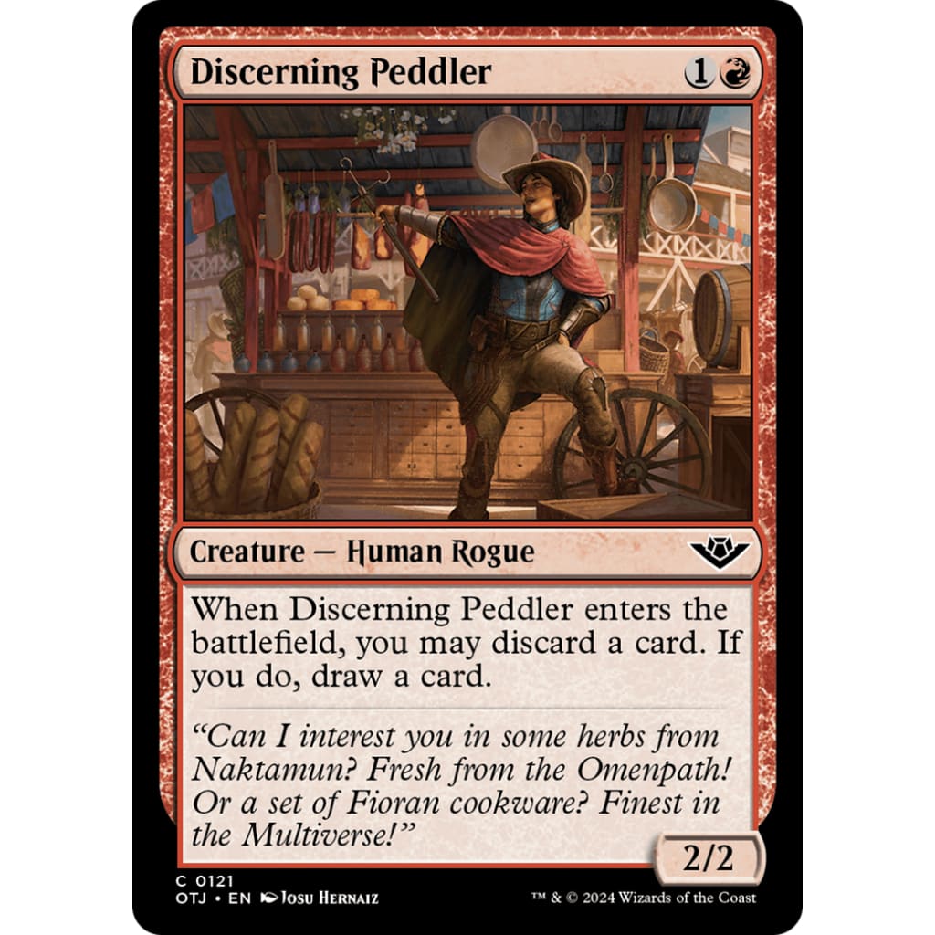 Discerning Peddler (OTJ-121) - Single