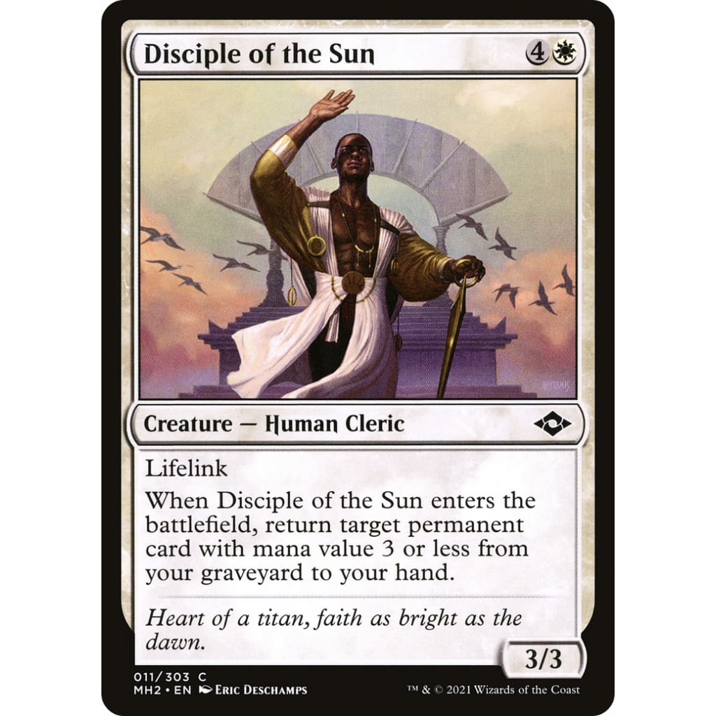 Disciple of the Sun (MH2-011) Foil - Single