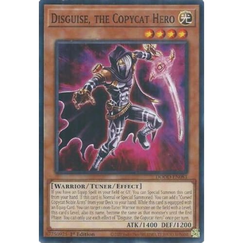 Disguise the Copycat Hero - DOOD-EN081 Common 1st Edition