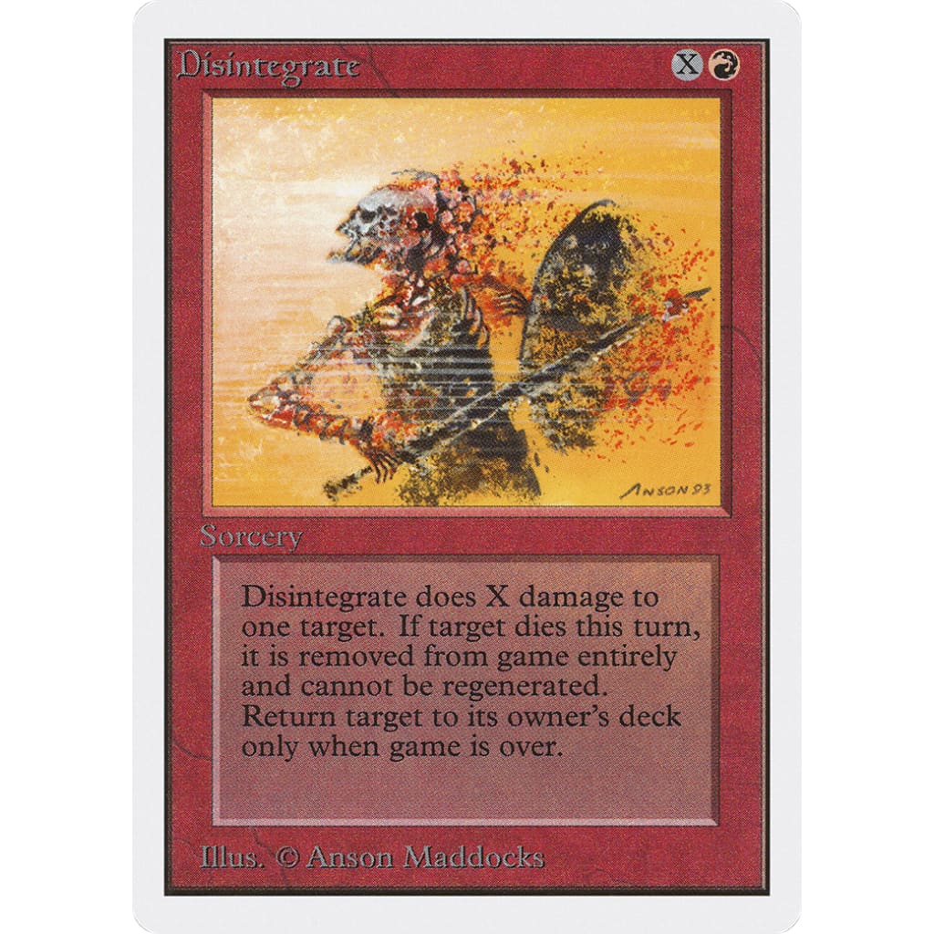 Disintegrate (2ED-141) - Single